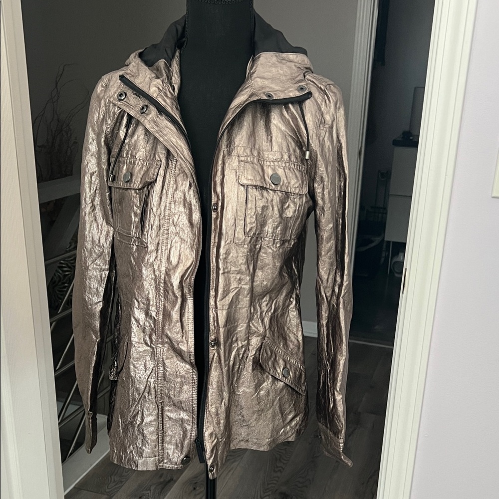 Calvin Klein Metallic Utility Jacket